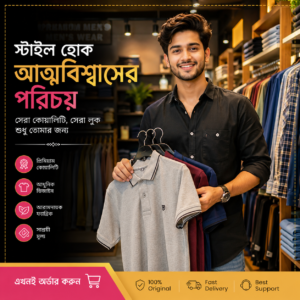 ছেলেদের আরামদায়ক গেঞ্জি — গরমে স্বস্তির সঙ্গী