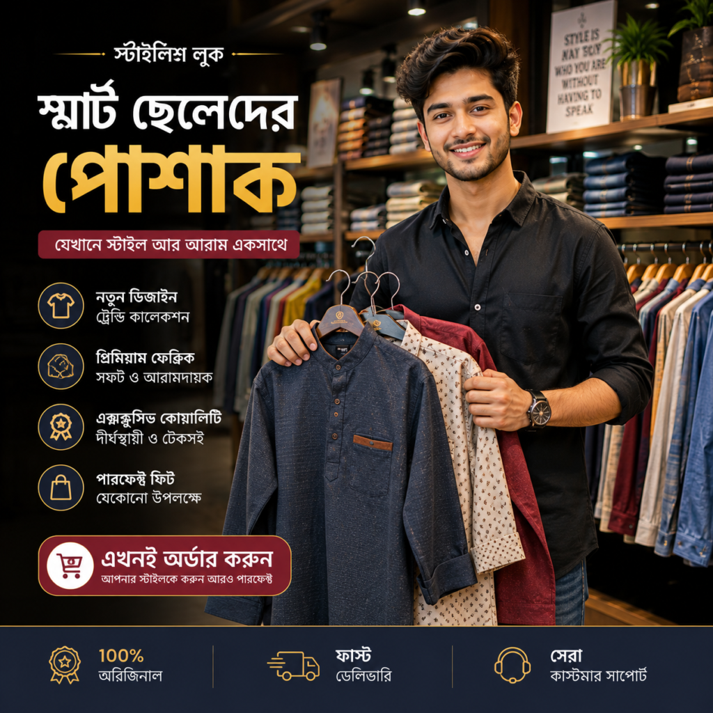ছেলেদের আরামদায়ক গেঞ্জি — গরমে স্বস্তির সঙ্গী — Image 2
