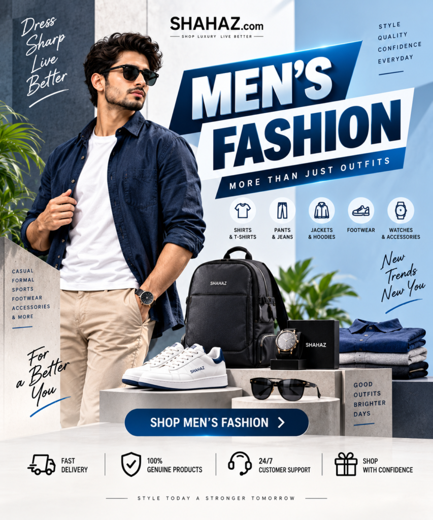 SHAHAZ Men's Fashion Marketplace